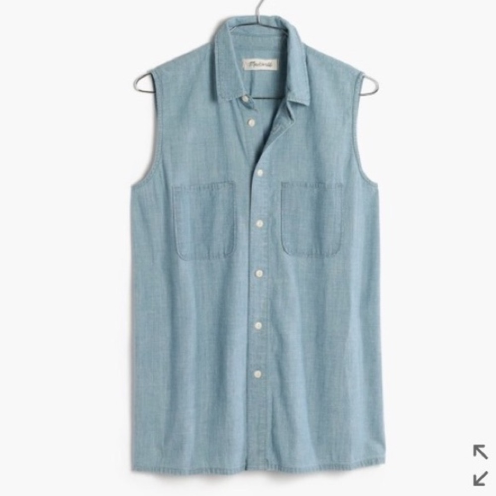 Madewell Sleeveless Denim